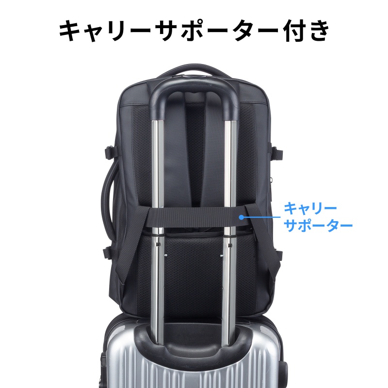 SANWA SUPPLY（サンワサプライ） リュック マチ拡張 ビジネス 大容量