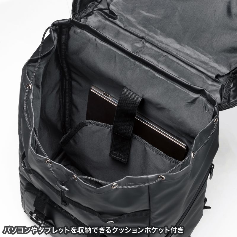 SANWA SUPPLY（サンワサプライ） 現場用リュックサック 34L 反射テープ