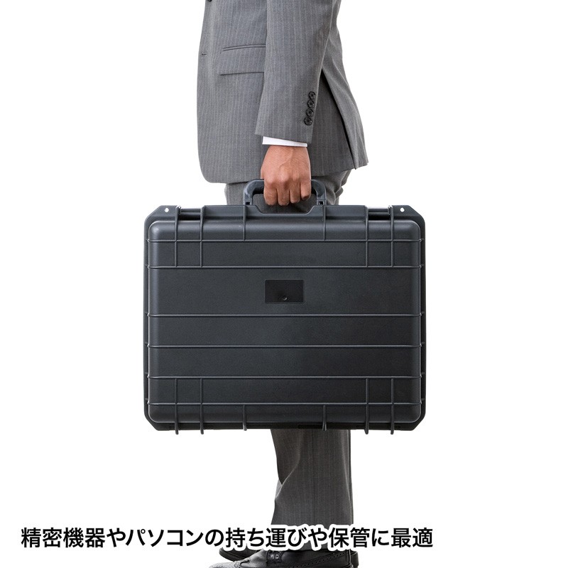 送料無料 通販  バッグ ハードケース SUPPLY SANWA PP樹脂製 鍵 密閉ダイヤル オフィス家具・収納