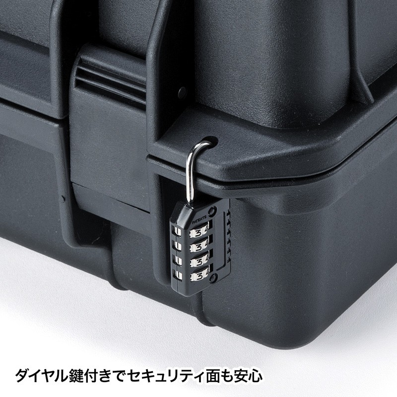 SANWA SUPPLY（サンワサプライ） ハードケース バッグ PP樹脂製 密閉