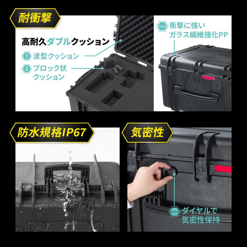 SANWA SUPPLY ハードツールケース ハードケース キャリーケース