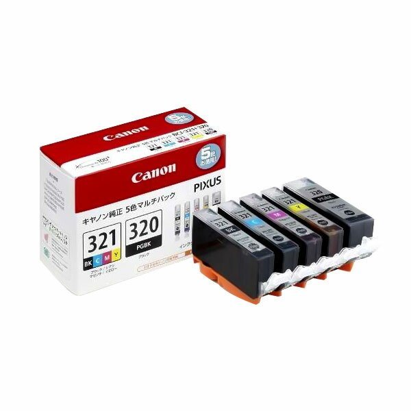 キヤノン（Canon） BCI-321+320/5MP キャノン純正インク 5色セット