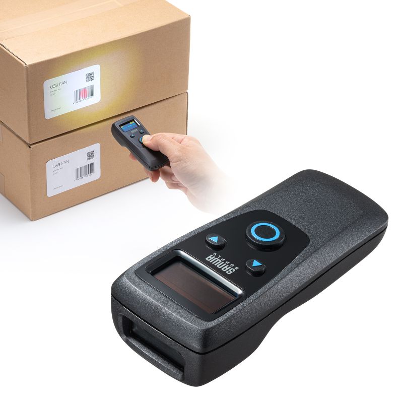 バーコードリーダー バーコードスキャナ Bluetooth/2.4GHz/有線接続 1次元 2次元 QRコード JANコード 日本語QRコード GS1 充電式 メモリBCR-BT2D14BKの画像