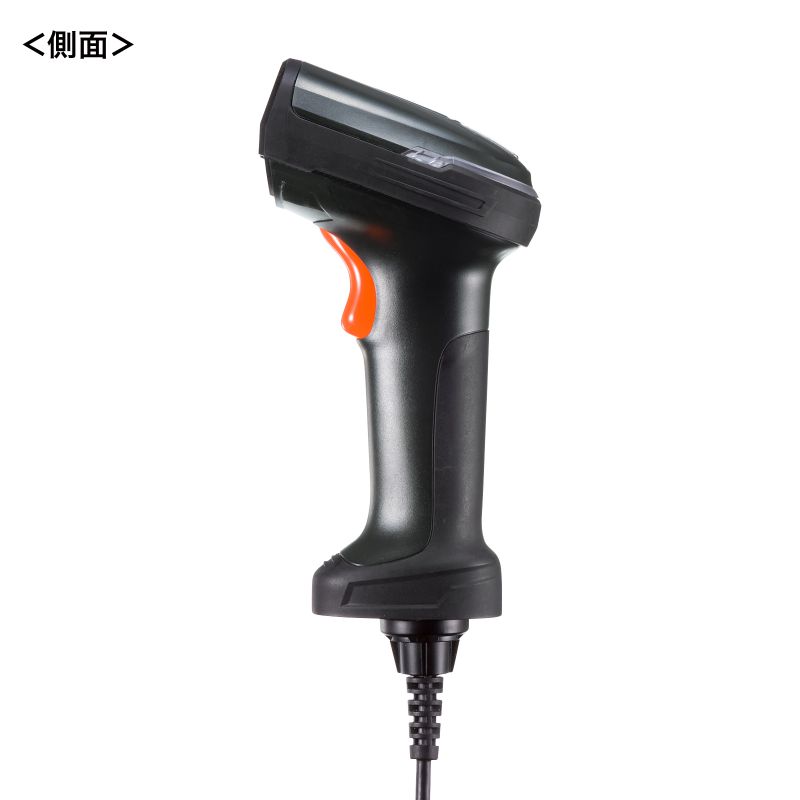 バーコードリーダー QRコードリーダー QRコード 1次元 2次元 DPM対応 IP65 日本語QR 有線 液晶画面 JANコード USB 図書館 バーコードスキャナー BCR-DPM2D8_10
