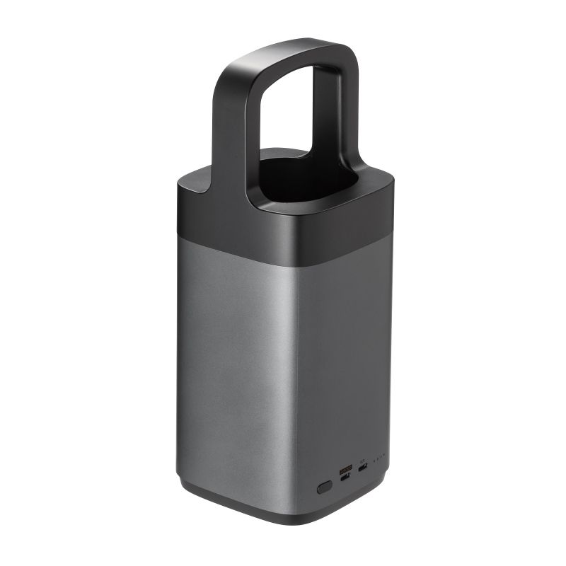 SANWA SUPPLY（サンワサプライ） モバイルバッテリー ハンドル一体型