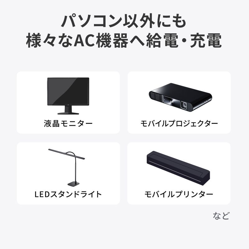 その他 BTL-RDC43 BTL-RDC43【モバイルバッテリー（27500mAh・AC85W・PD65W）】ノート