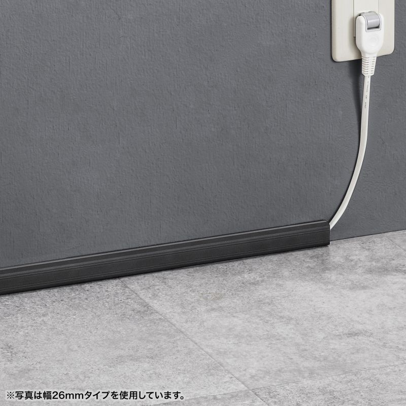 ケーブルモール 幅22mm 角型 壁用 床用 ...の詳細画像2
