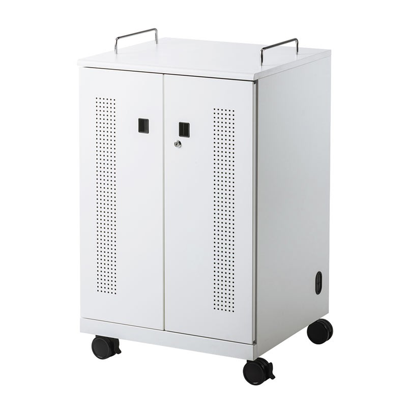 ノートパソコン収納キャビネット 12台収納（CAI CAB104W） : cai cab104w : サンワダイレクト 57,090円