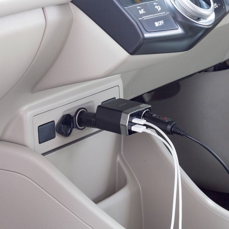 ソケット付き車載充電器 USB PD20W Type-C+USB A（CAR-CHR81CPD）｜sanwadirect｜12