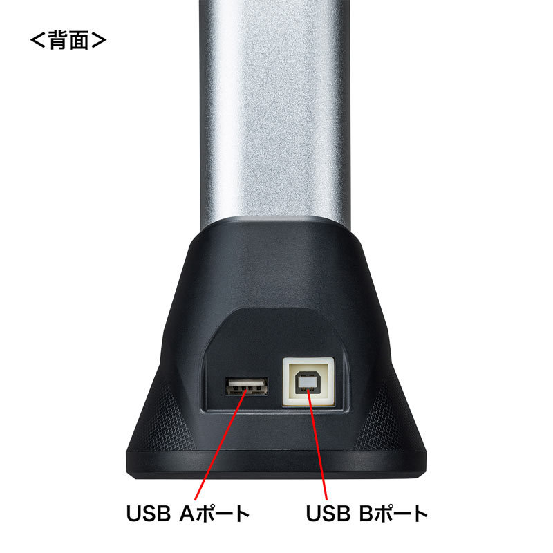 スタンドスキャナ型USB書画カメラ 500万画素 顔用カメラ付（CMS-V56S