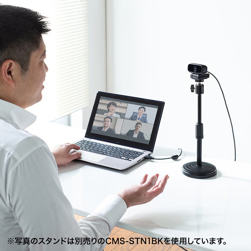 SANWA SUPPLY（サンワサプライ） WEBカメラ 500万画素 CMS-V59BK