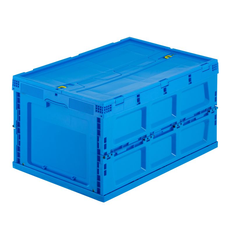 SANWA SUPPLY（サンワサプライ） 折りたたみコンテナ 75L フタ付き