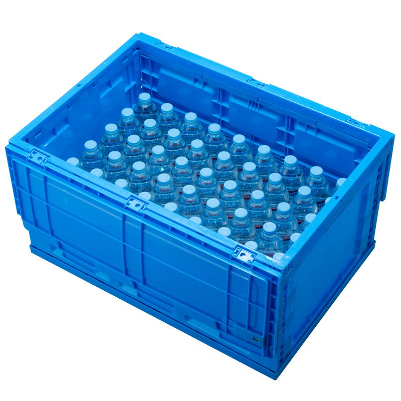 SANWA SUPPLY（サンワサプライ） 折りたたみコンテナ 75L フタ付き