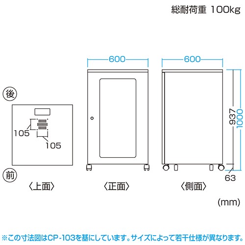 サーバーラック 19インチ 19U 中型 ラックマウント HUB ルーター HDD