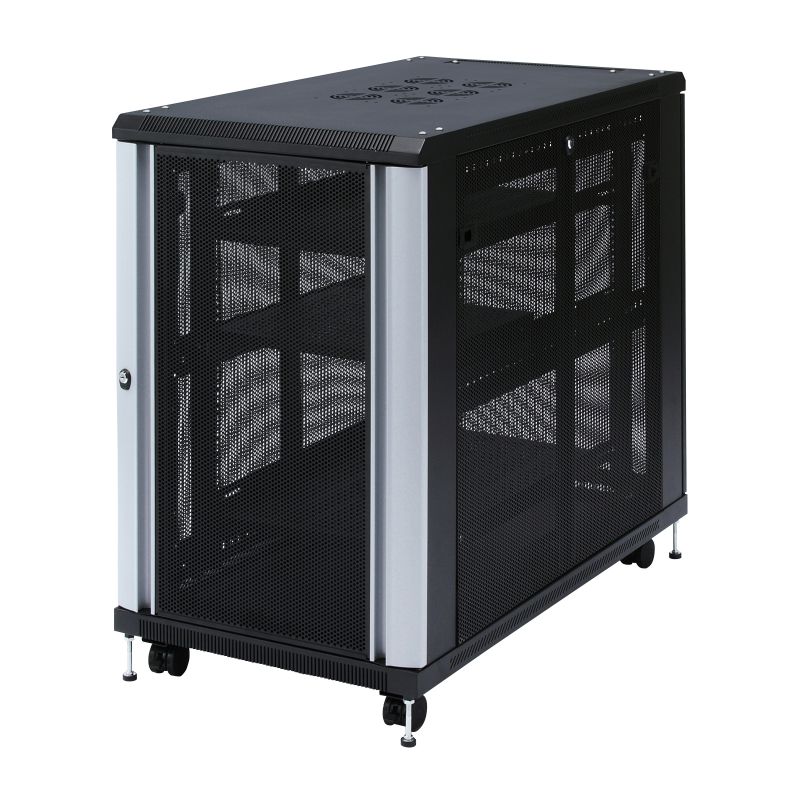 19�C���`�T�[�o�[���b�N �i ���^ 18U ���s110cm ���b�V���p�l�� �I��×2�� �X���C�h�I×1���t�� �j �T�����T�v���C���c�X CP-SVC18UN
