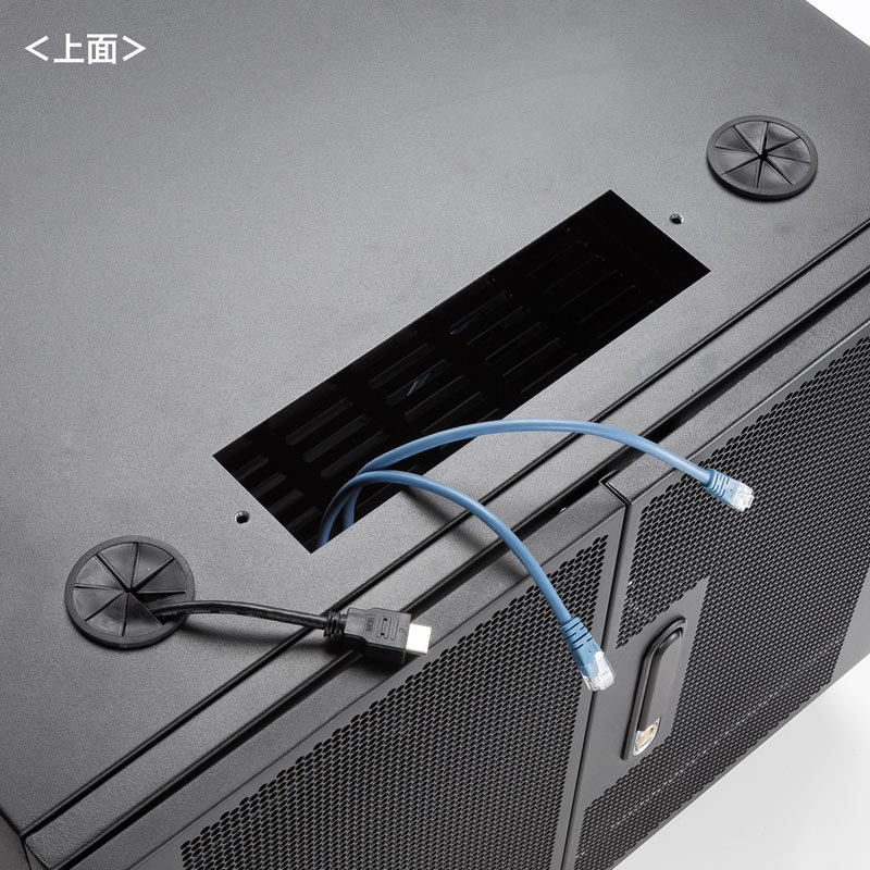 SANWA SUPPLY（サンワサプライ） 小型19インチマウントボックス 9U