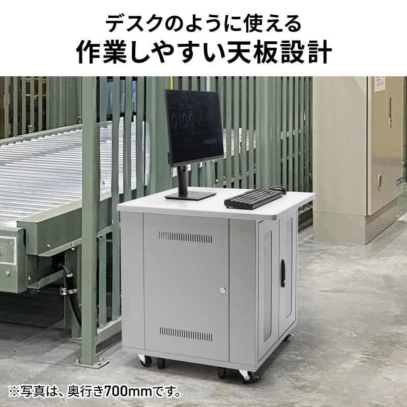 SANWA SUPPLY（サンワサプライ） サーバーラック 19インチマウント付き