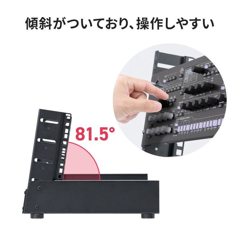 SANWA SUPPLY（サンワサプライ） 19インチマウントラック 4U フレーム