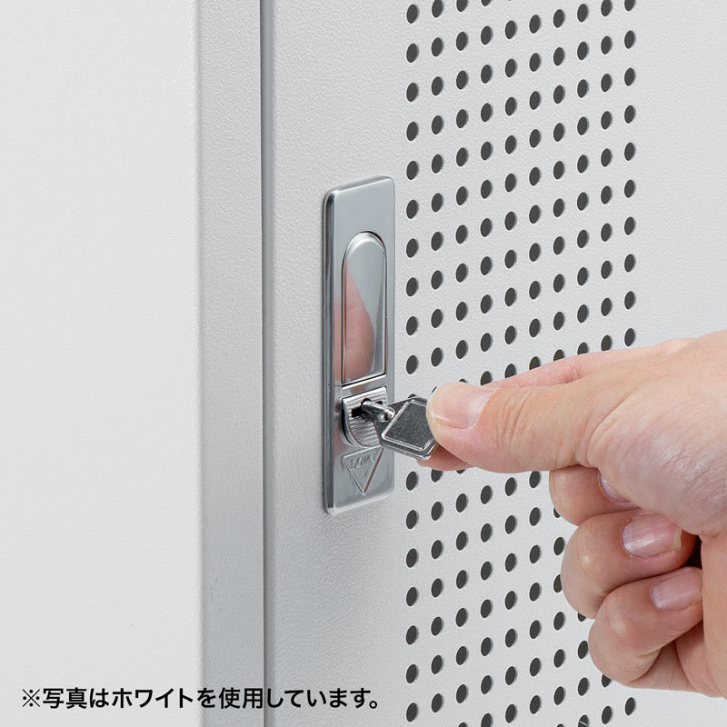 キャスター付きハブボックス 2U ブラック サンワサプライ直営店 （CP-THBOX2UBK）_11