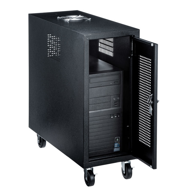 キャスター付きハブボックス 2U ブラック サンワサプライ直営店 （CP-THBOX2UBK）_5