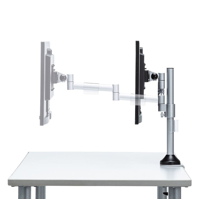 クランプ式モニターアーム シルバー 100-la018.jpg?_ex=360x360