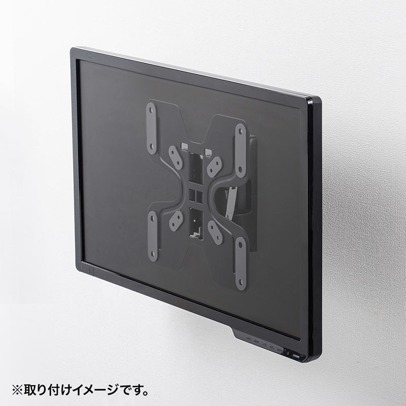 42インチ壁掛けモニター Amazon | JinNiu SJBRWN テレビ壁掛け金具 14~42インチ 極薄型