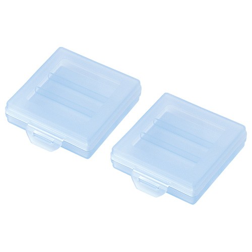 電池ケース 単4形用2個セット ブルー（DG-BT4BLN） | SANWA SUPPLY | 04