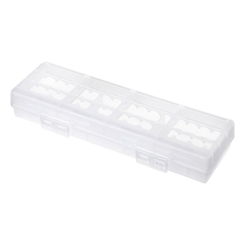 単三電池ケース 単四形対応 大容量タイプ クリア（DG-BT6C） | SANWA SUPPLY | 01