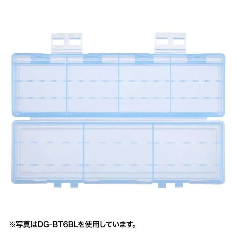 単三電池ケース 単四形対応 大容量タイプ クリア（DG-BT6C） | SANWA SUPPLY | 06