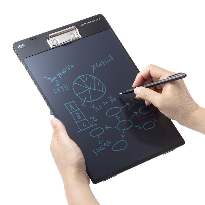 SANWA SUPPLY（サンワサプライ） 電子メモパッド 13インチ メモ帳 お