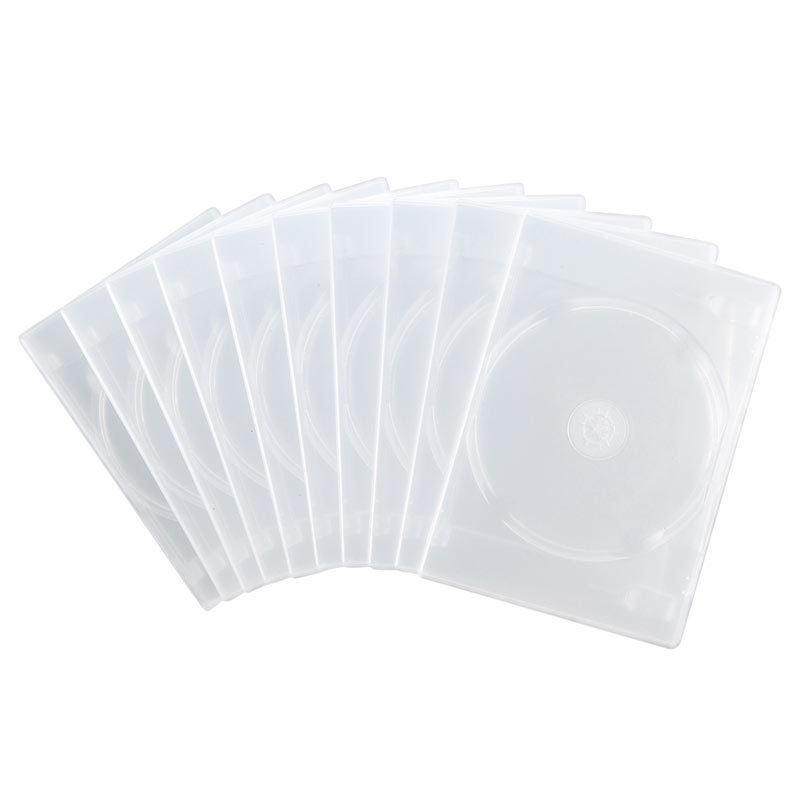 DVDトールケース 3枚収納 10枚セット クリア（DVD-TN3-10CL） | SANWA SUPPLY | 01