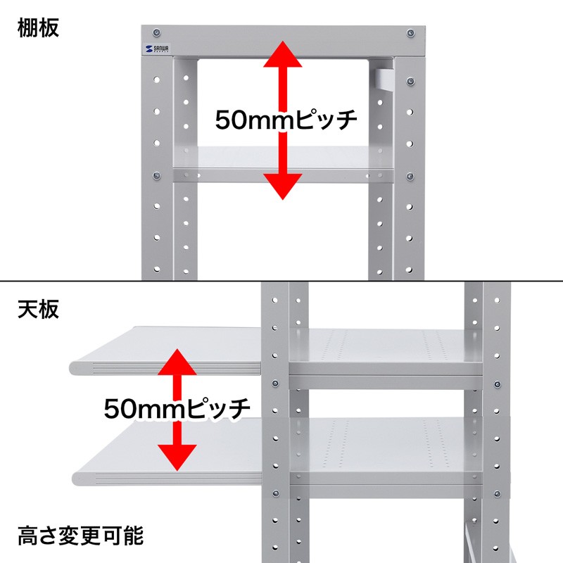 eラック Lシリーズ W600×D600mm（ER-60L） : er-60l : サンワ