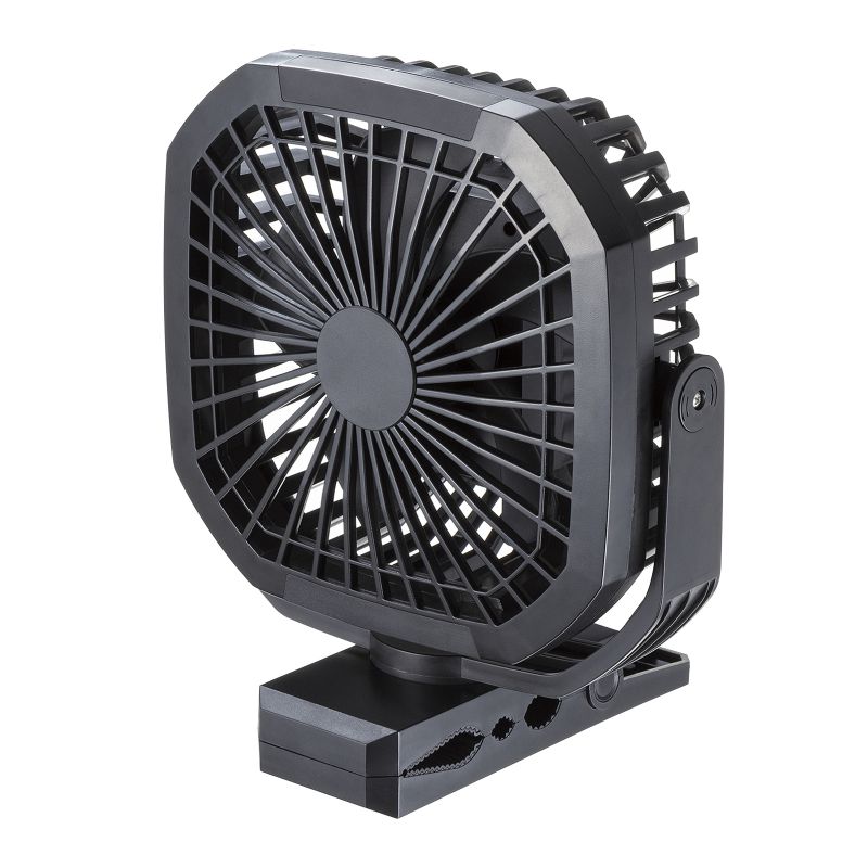 ^USB@ USB[d u }Olbg Nbv Œ 4iKʒ 360°] OrΉ 6000mAh obe[ @l ԓ ubN FAN-USB1BK