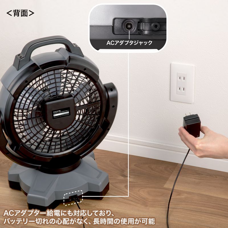 サンワサプライ 大型作業用ファン 大型扇風機 FAN-W1BK 定価22500円 サンワダイレクト本店 サンワサプライ【オフィス・PC周辺通販】
