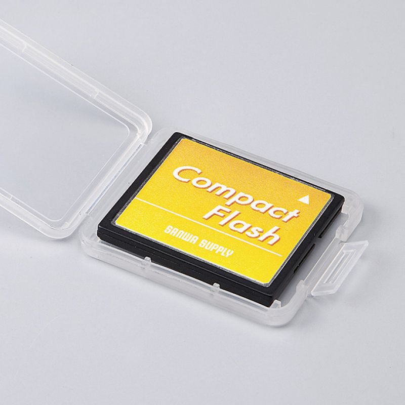 メモリーカードクリアケース CFカード用 6個セット（FC-MMC10CFN） | SANWA SUPPLY | 01