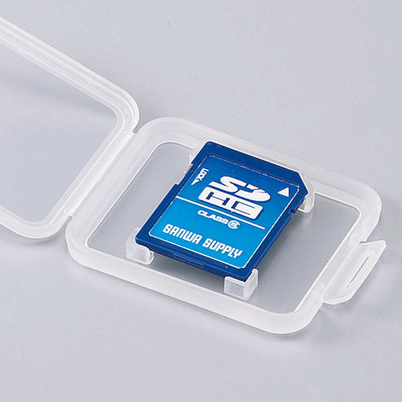 SDカード用クリアケース 30個セット（FC-MMC10SD-30） | SANWA SUPPLY | 09