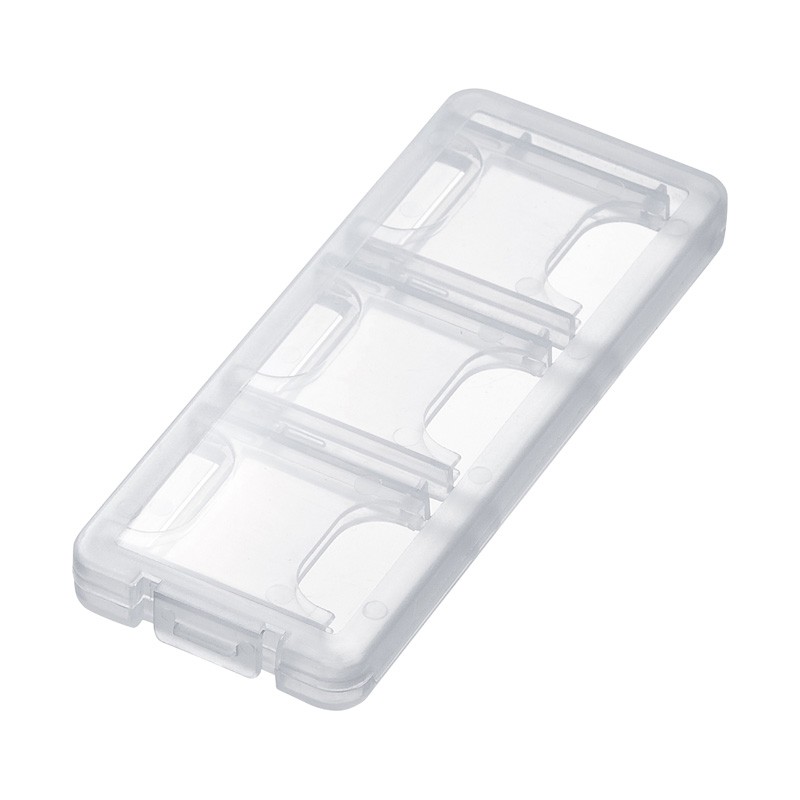 SDカードケース 6枚収納 2段 クリア（FC-MMC23SDCL） | SANWA SUPPLY | 02