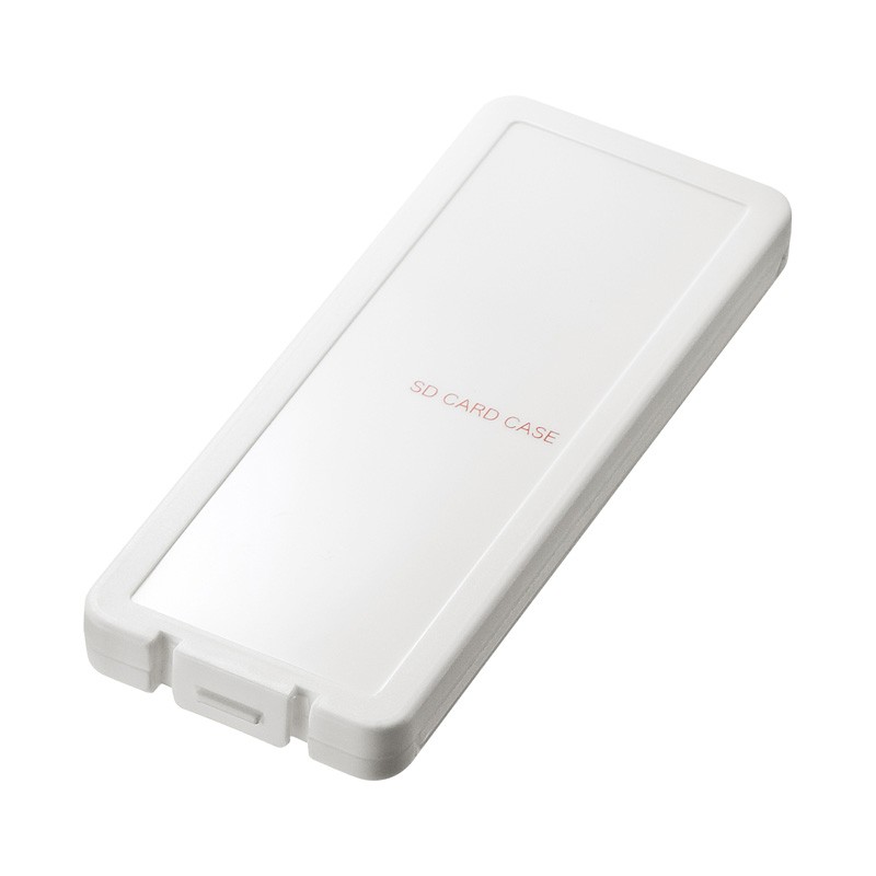 SDカードケース 6枚収納 2段 ホワイト（FC-MMC23SDW） | SANWA SUPPLY | 02