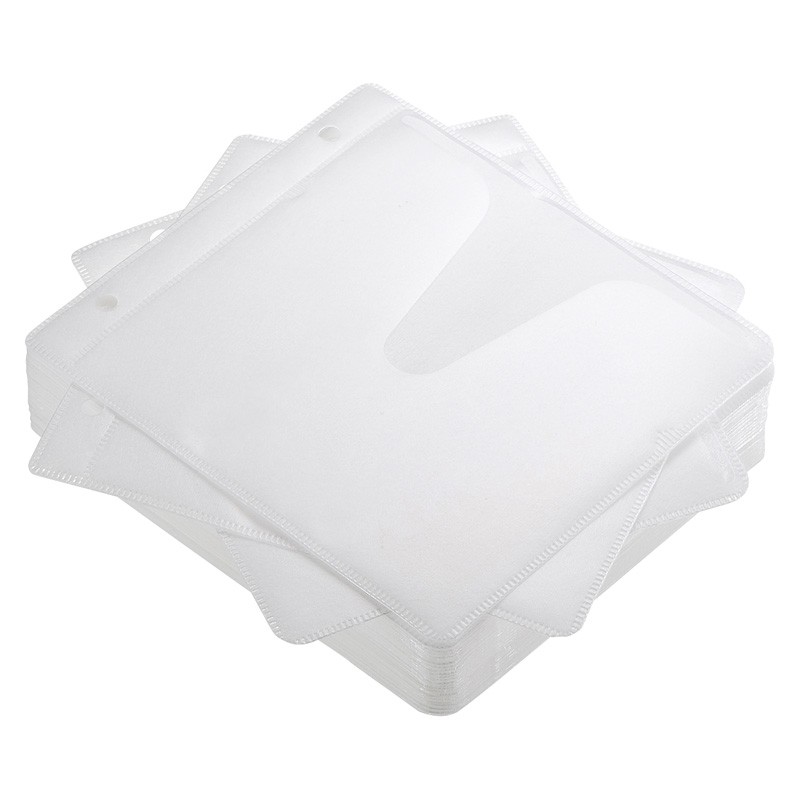 CD/DVD不織布ケース リング穴付き 50枚入り ホワイト（FCD-FRBD50W） | SANWA SUPPLY | 01