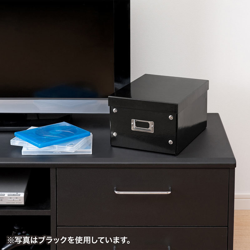 組み立て式DVD BOX ホワイト W210mm（FCD-MT4WN） | SANWA SUPPLY | 05