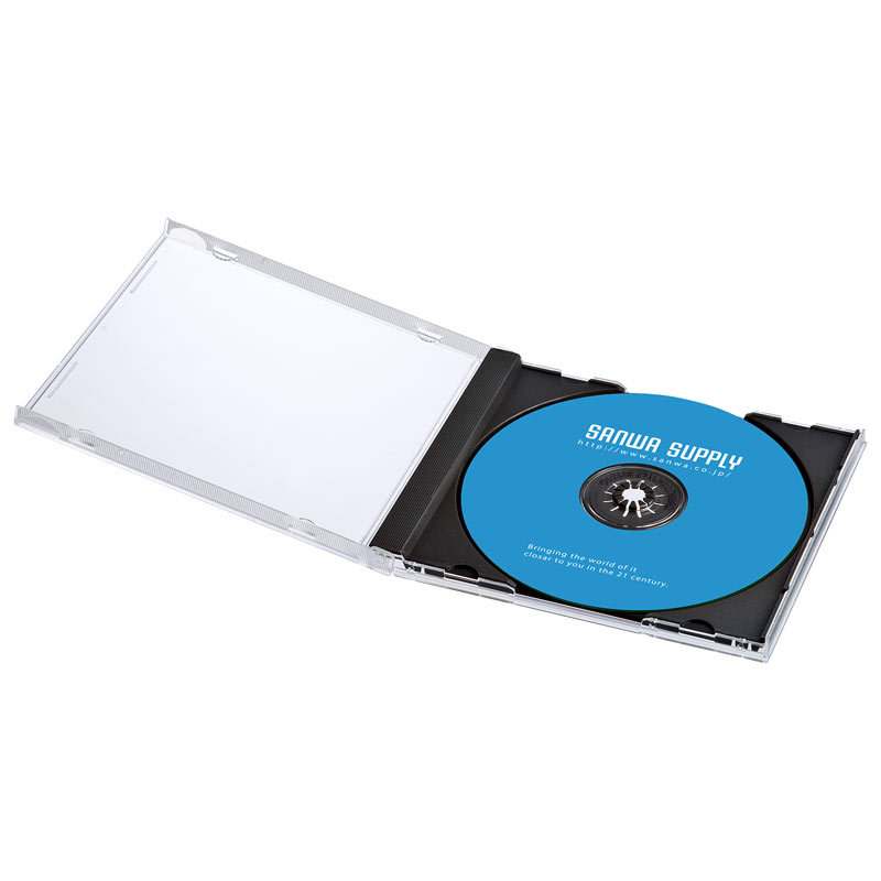 Blu-ray DVD CDケース 30枚セット ブラック（FCD-PN30BKN） | SANWA SUPPLY | 07