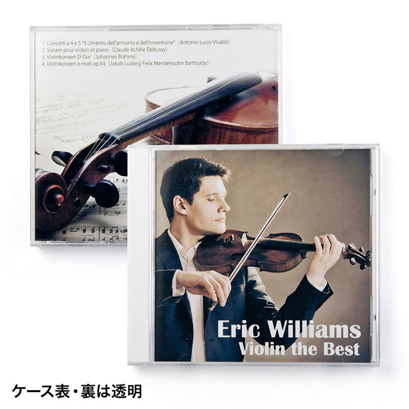 Blu-ray DVD CDケース 30枚セット ホワイト（FCD-PN30WN）｜sanwadirect｜06