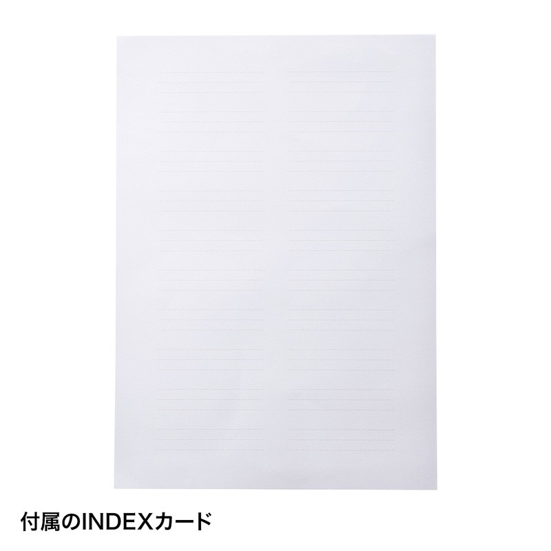 ディスク収納A4リフィルシート BD対応 6枚収納 ホワイト（FCD-RLBD30W） | SANWA SUPPLY | 05