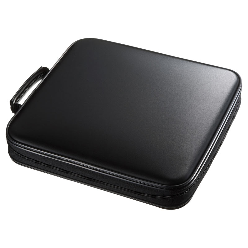 CDジャケット収納対応セミハードケース 160枚収納 ブラック（FCD-WLBD160BBK） | SANWA SUPPLY | 05