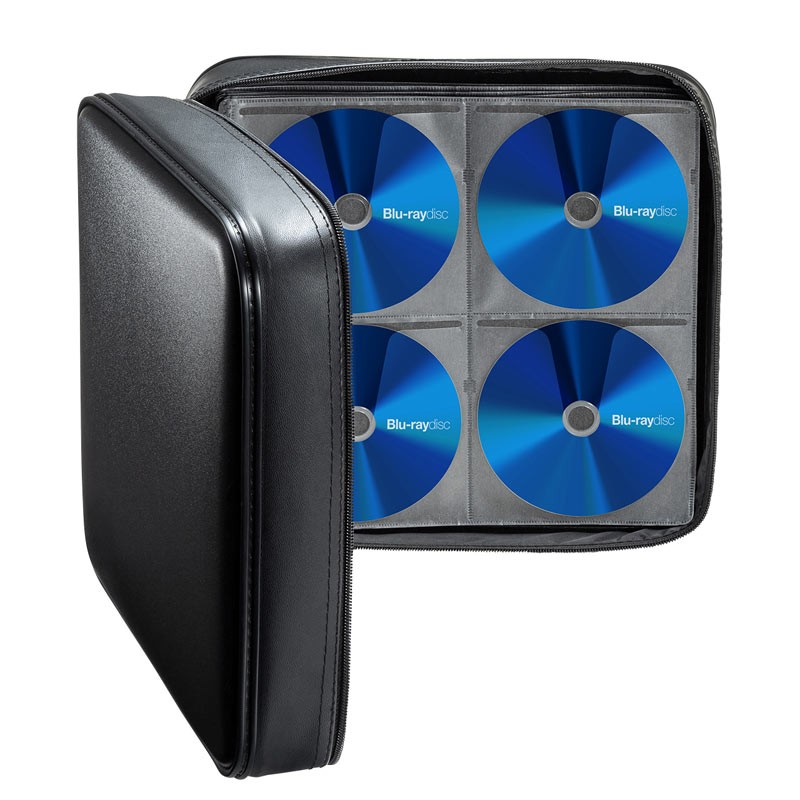 サンワサプライ セミハードケース BD/CD/DVD対応 320枚収納 PP製 ブラック（FCD-WLBD320BK） | SANWA SUPPLY | 02
