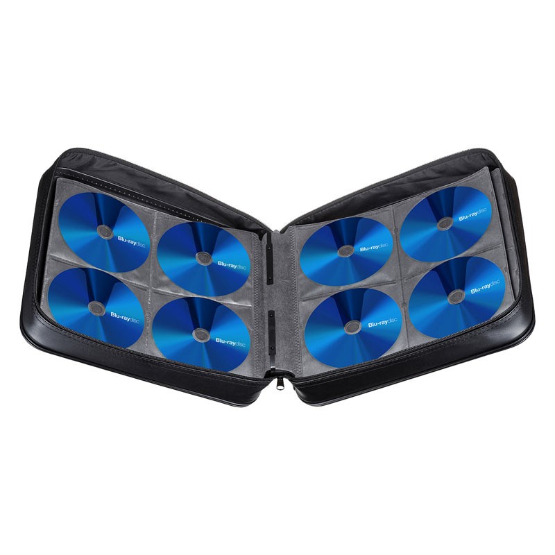 サンワサプライ セミハードケース BD/CD/DVD対応 320枚収納 PP製 ブラック（FCD-WLBD320BK） | SANWA SUPPLY | 07