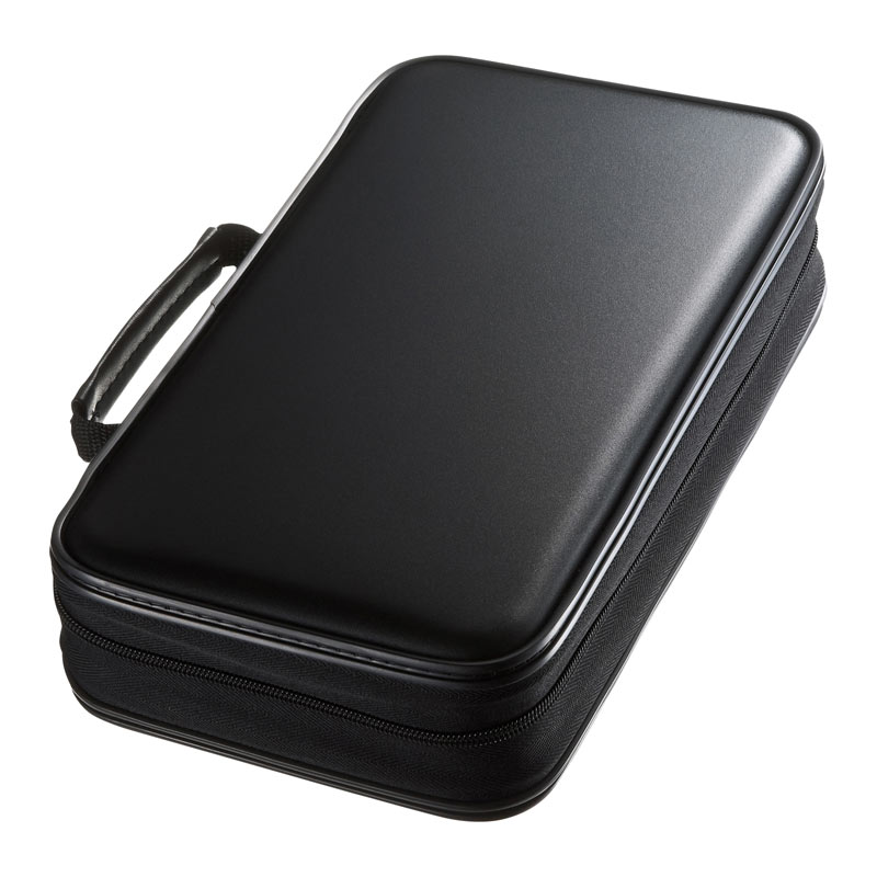 CDジャケット収納対応セミハードケース 96枚収納 ブラック（FCD-WLBD96BBK） | SANWA SUPPLY | 05