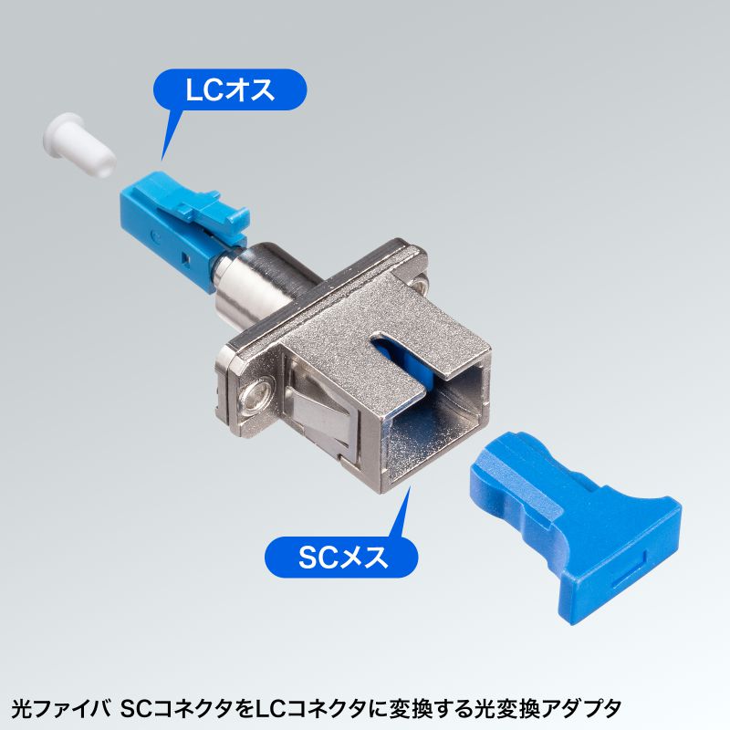 SANWA SUPPLY（サンワサプライ） 光ファイバ変換アダプタ LCオス-SC