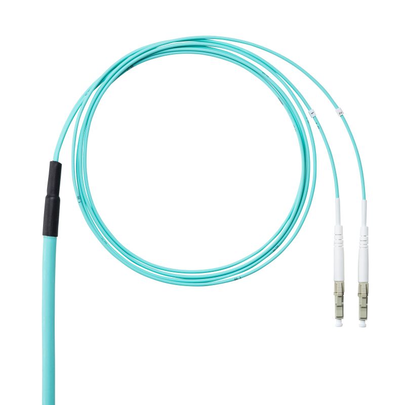 コード集合型光ファイバケーブル OM3 10GBASE-SR/SW規格 10Gbps マルチモード LC×2-LC×2 2芯 50μm 300m HKB-CSOM3LCLC-300の画像