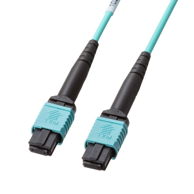 MPO���t�@�C�o�P�[�u�� �}���`���[�h 50��m OM3 MPO-MPO 12�c B�z�� 1m HKB-MPO12M3B-01